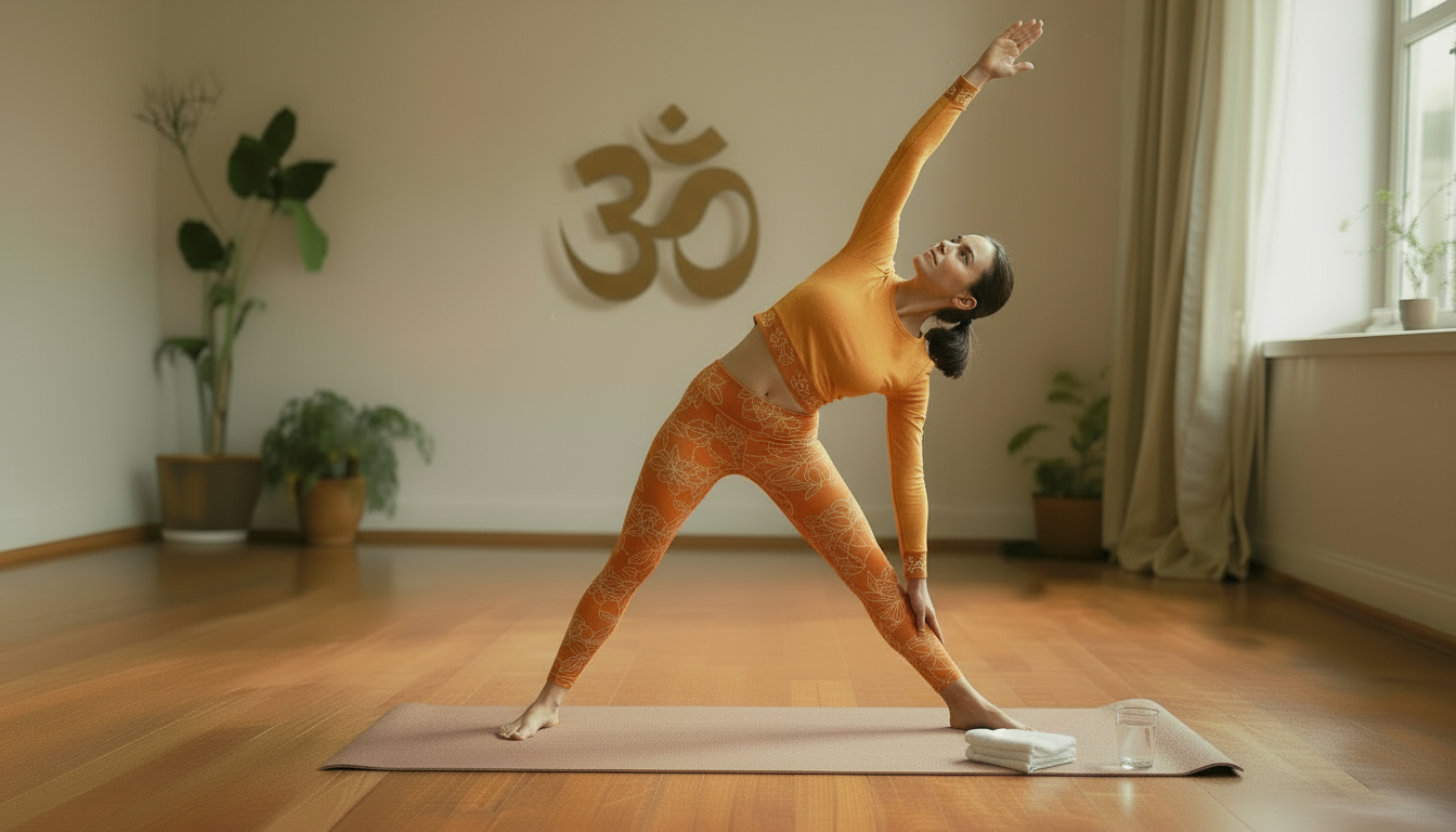 Dreieckshaltung Yoga