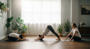 Yoga anfänger Posen